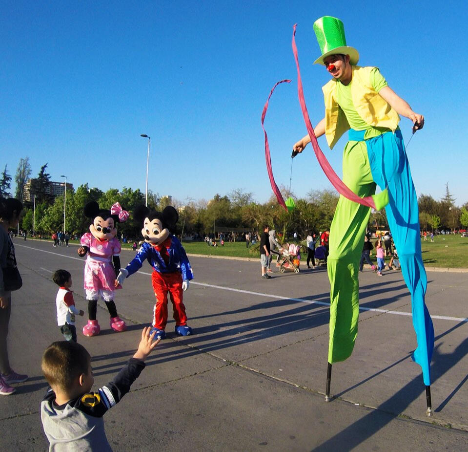 Show al aire libre Parque O'higgins (Santiago, 2015)